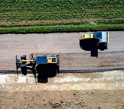 Straßenarbeiten bei der Schwarzmann Gmbh